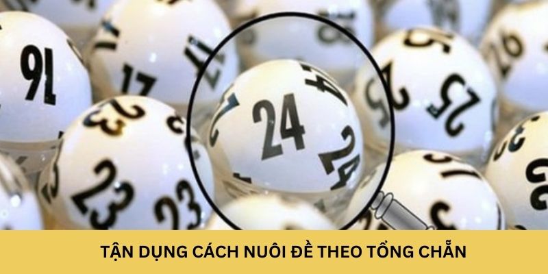 Tận dụng cách nuôi đề theo tổng chẵn